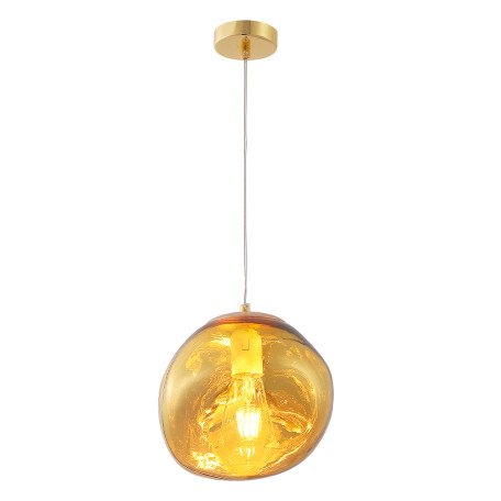 Подвесной светильник Crystal Lux MALAGA SP1 D200 GOLD 0863/201, 1xE27x7W