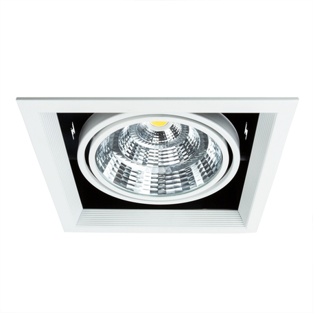 Встраиваемый светодиодный светильник Arte Lamp Merga A8450PL-1WH, LED 25W 4000K 2450lm CRI≥80