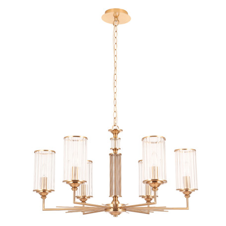 Подвесной светильник Crystal Lux GLORIA SP6 BRASS 1910/306, 6xE14x60W - миниатюра 2