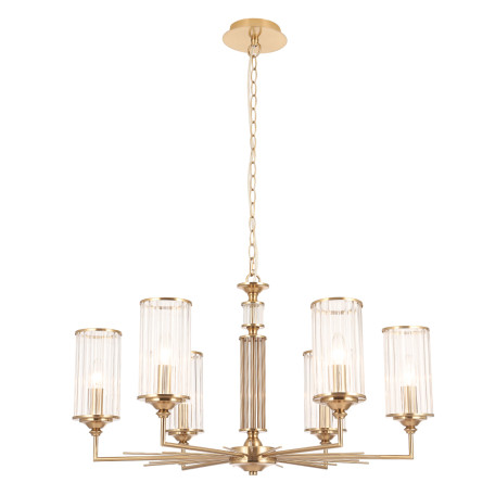 Подвесной светильник Crystal Lux GLORIA SP6 BRASS 1910/306, 6xE14x60W - миниатюра 3