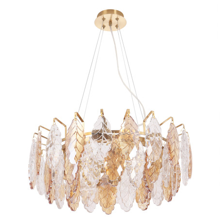 Подвесная люстра Crystal Lux TREVI SP6 BRASS 3220/306, 6xE14x60W - миниатюра 2