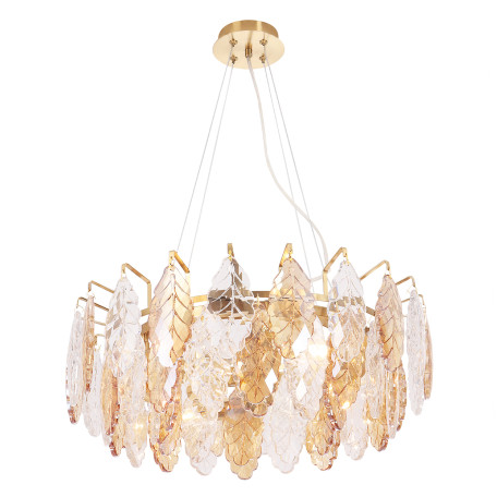 Подвесная люстра Crystal Lux TREVI SP6 BRASS 3220/306, 6xE14x60W - миниатюра 3