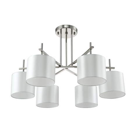 Потолочная люстра Crystal Lux SERGIO PL6 NICKEL 2900/306, 6xE14x60W