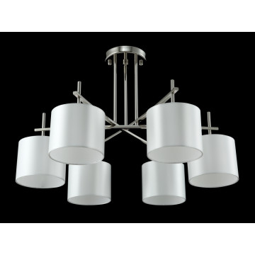 Потолочная люстра Crystal Lux SERGIO PL6 NICKEL 2900/306, 6xE14x60W - миниатюра 3