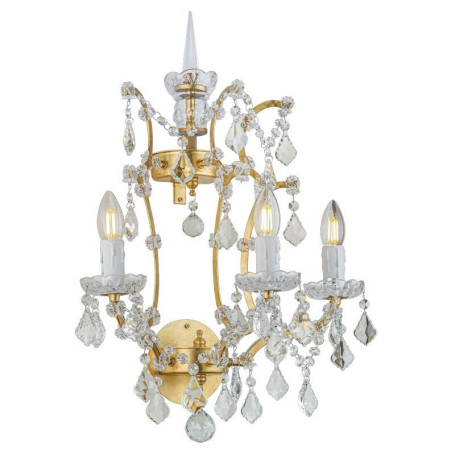 Бра L'Arte Luce Rococo L27923.90, 3xE14x40W - миниатюра 3