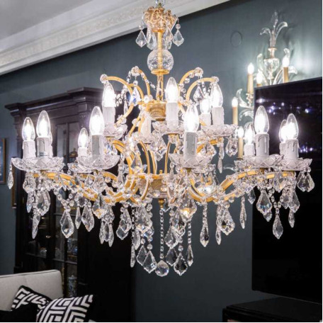 Подвесная люстра L'Arte Luce Rococo L27918.90, 18xE14x40W - миниатюра 3