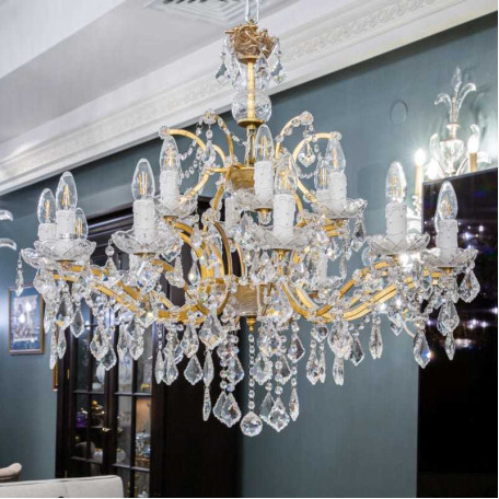 Подвесная люстра L'Arte Luce Rococo L27918.90, 18xE14x40W - миниатюра 4