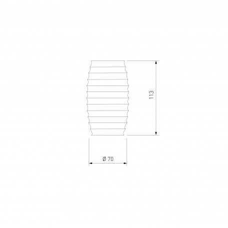 Схема с размерами Elektrostandard a047726