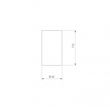 Схема с размерами Elektrostandard a047730