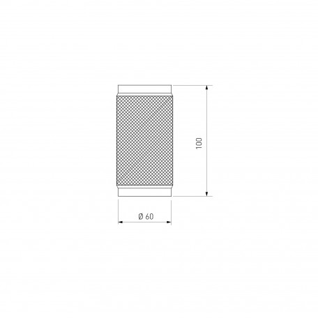 Схема с размерами Elektrostandard a047742