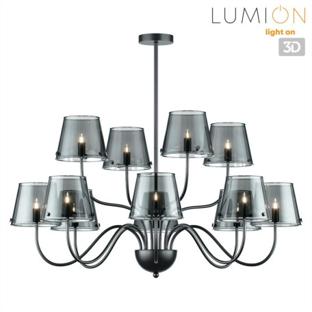 Люстра на штанге Lumion Smoky 6570/12C - миниатюра 3