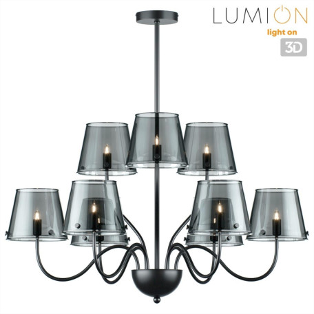 Люстра на штанге Lumion Smoky 6570/9C - миниатюра 3