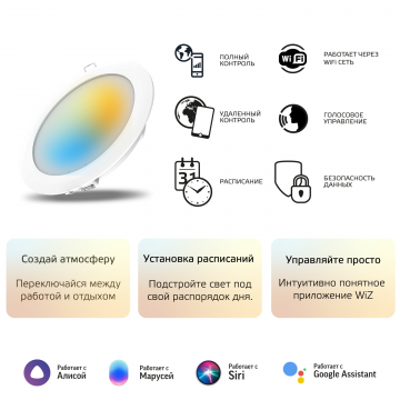 Встраиваемый светильник Gauss 2040122 - миниатюра 3