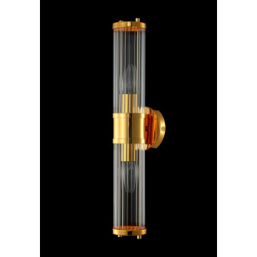 Бра Crystal Lux SANCHO AP2 GOLD 3650/402, 2xE14x60W - миниатюра 3