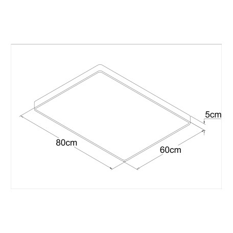 Схема с размерами Arte Lamp A2662PL-1WH