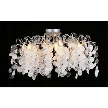 Потолочная люстра Crystal Lux TENERIFE PL8 SILVER 3181/108, 8xG9x40W