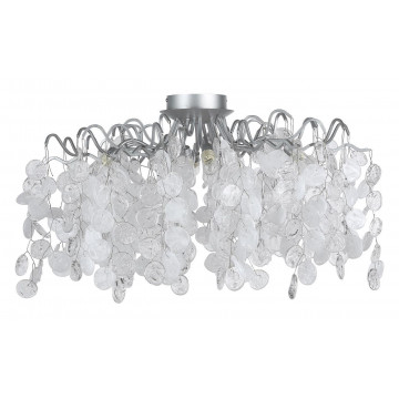 Потолочная люстра Crystal Lux TENERIFE PL8 SILVER 3181/108, 8xG9x40W - миниатюра 2