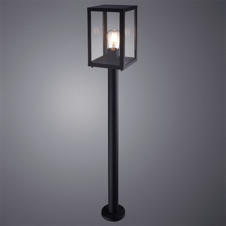 Уличный фонарь Arte Lamp Belfast A4569PA-1BK, IP44, 1xE27x60W - миниатюра 2