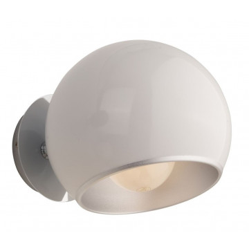 Настенный светильник Lumina Deco Aurora LDW 081013-200 WT, 1xE27x40W, белый с серебром - миниатюра 3