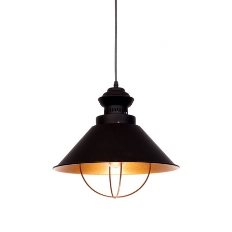 Подвесной светильник Lumina Deco Kugar LDP 7930-1 BK, 1xE27x40W