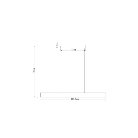 Схема с размерами Arte Lamp A2505SP-2WH