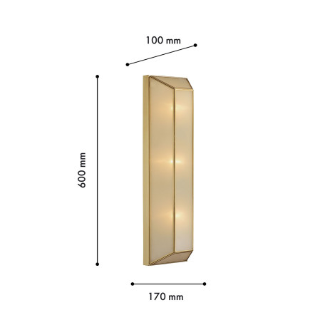 Настенный светильник Favourite Politop 4120-3W, 3xE27x60W - миниатюра 2