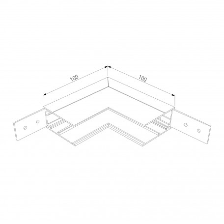 Схема с размерами Elektrostandard a057206