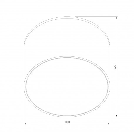 Схема с размерами Elektrostandard a057867