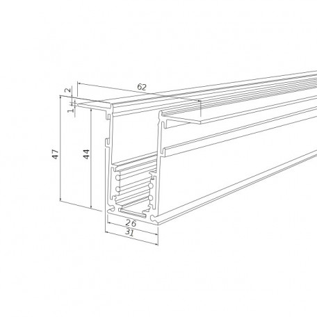 Схема с размерами Elektrostandard a057186