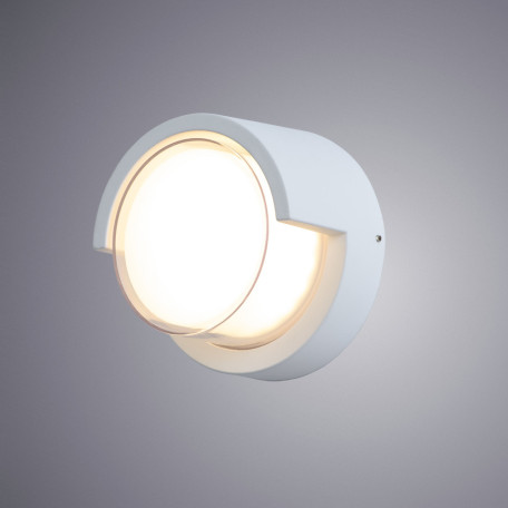 Настенный светодиодный светильник Arte Lamp Lancia A8159AL-1WH, IP54, LED 8W 3000K 640lm CRI≥80, стекло - миниатюра 2