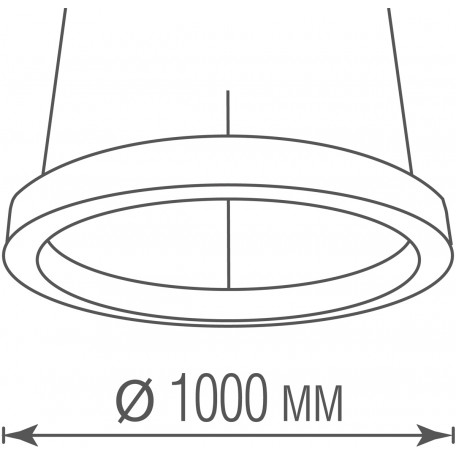 Схема с размерами Donolux DL1000S90WW Black