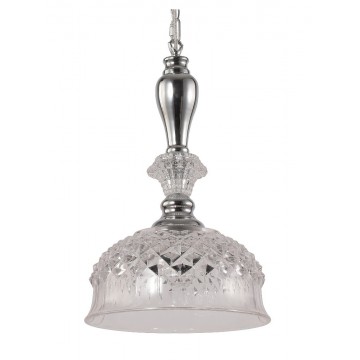 Подвесной светильник Crystal Lux UVA CHROME SP1 3280/201, 1xE27x60W - миниатюра 2