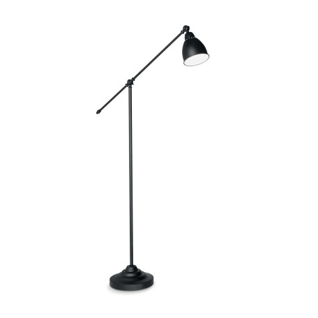 Торшер Ideal Lux NEWTON PT1 NERO 003528, 1xE27x60W, черный, металл