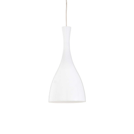 Подвесной светильник Ideal Lux OLIMPIA SP1 BIANCO 013244, 1xE27x60W - миниатюра 1