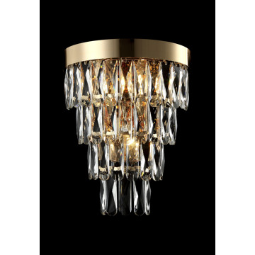 Бра Crystal Lux ABIGAIL AP3 GOLD/TRANSPARENT 0011/403, 3xE14x60W - миниатюра 4