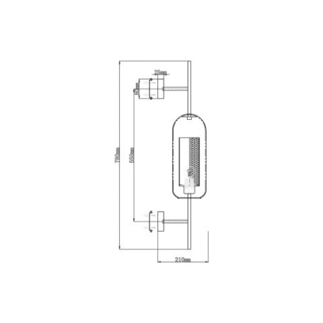 Схема с размерами Vele Luce VL5524W21