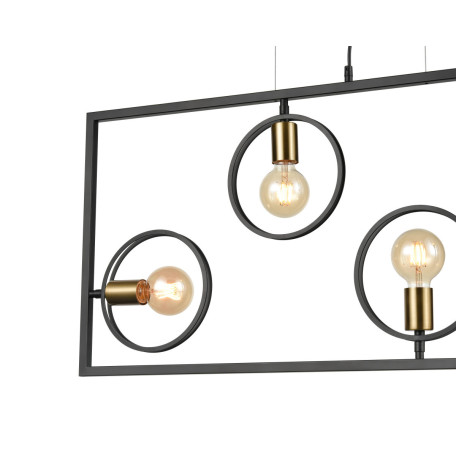 Подвесной светильник Vele Luce Speed VL6292P04, 4xE27x60W - миниатюра 4