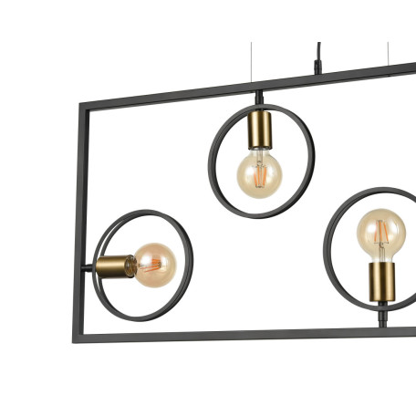 Подвесной светильник Vele Luce Speed VL6292P04, 4xE27x60W - миниатюра 5