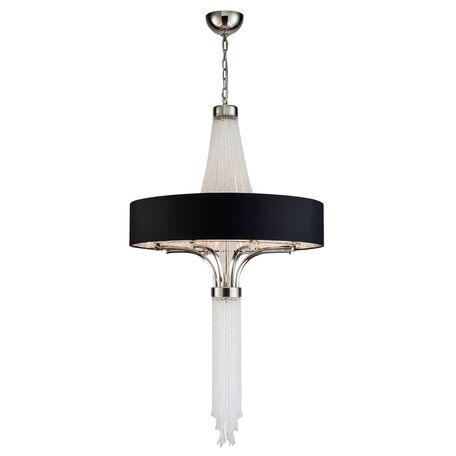 Подвесная люстра Lucia Tucci Illuminazione COSMOPOLITAN 2970.8 black, 8xE14x60W