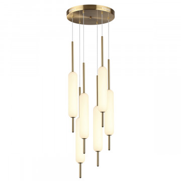 Светодиодная люстра-каскад Odeon Light Pendant Reeds 4794/72L, LED 72W 4000K 7179lm - миниатюра 2