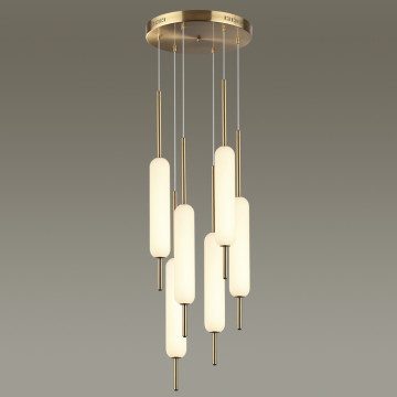 Светодиодная люстра-каскад Odeon Light Pendant Reeds 4794/72L, LED 72W 4000K 7179lm - миниатюра 3