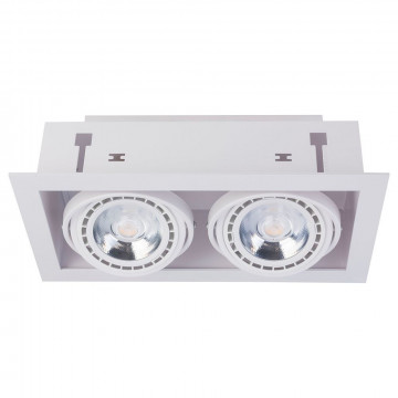 Встраиваемый светильник Nowodvorski Downlight 9574, 2xGU10x75W