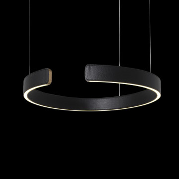 Подвесной светодиодный светильник Loft It Ring 10025/400 Black, LED 24W 3000K 1600lm - миниатюра 4