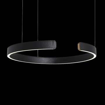 Подвесной светодиодный светильник Loft It Ring 10025/600 Black, LED 36W 3000K 2300lm - миниатюра 4