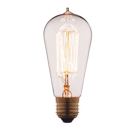 Лампа накаливания Loft It Edison Bulb 6460-SC прямосторонняя груша E27 60W 220V, гарантия нет гарантии