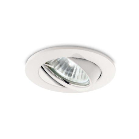 Встраиваемый светильник Ideal Lux SWING BIANCO 083179, 1xGU10x50W, белый, металл