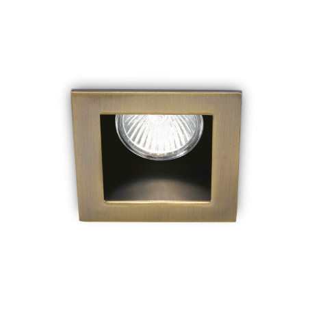 Встраиваемый светильник Ideal Lux FUNKY BRUNITO 083247, 1xGU10x50W, бронза, металл - миниатюра 1