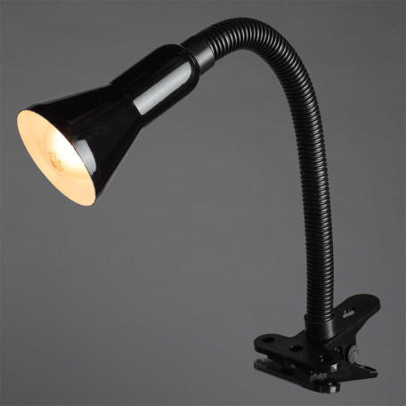 Светильник на прищепке Arte Lamp Cord A1210LT-1BK, 1xE14x40W - миниатюра 2